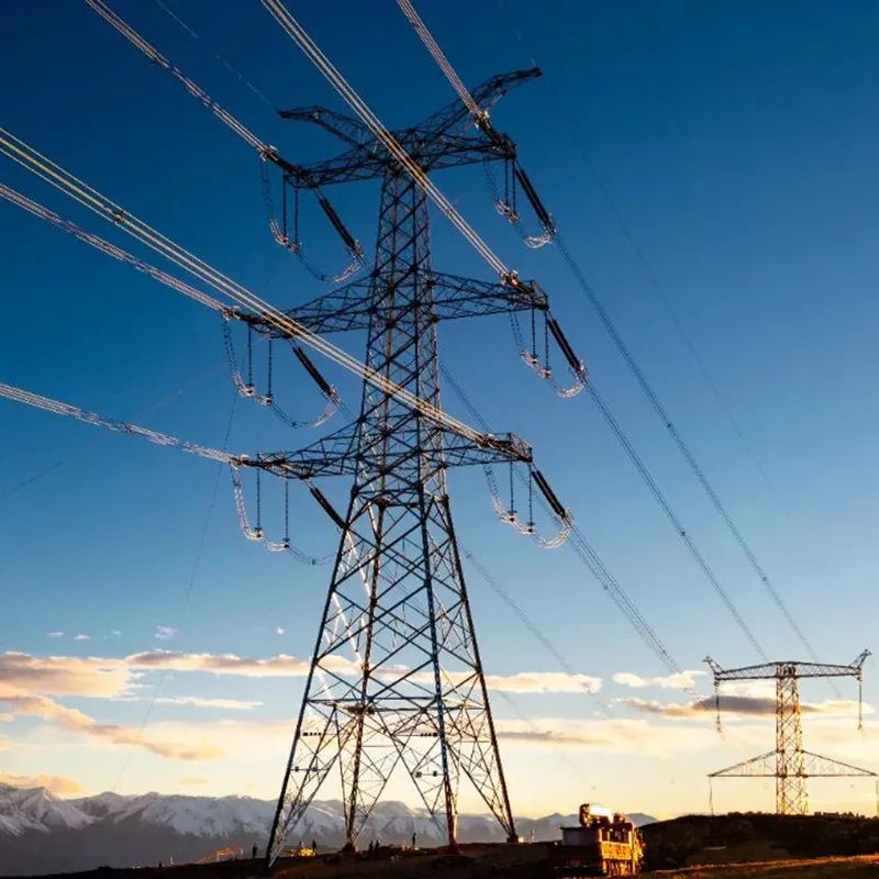 500kV feszültségű rácsos acéltorony